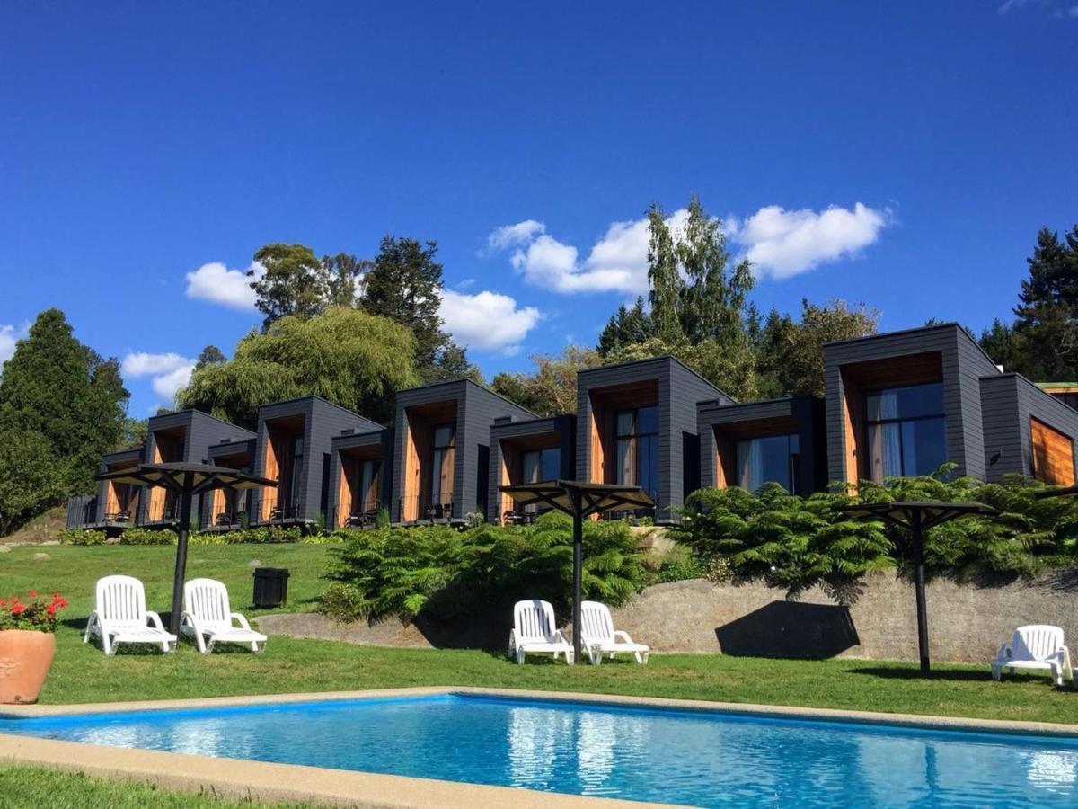 Hotel Y Cabanas El Parque Villarrica Esterno foto
