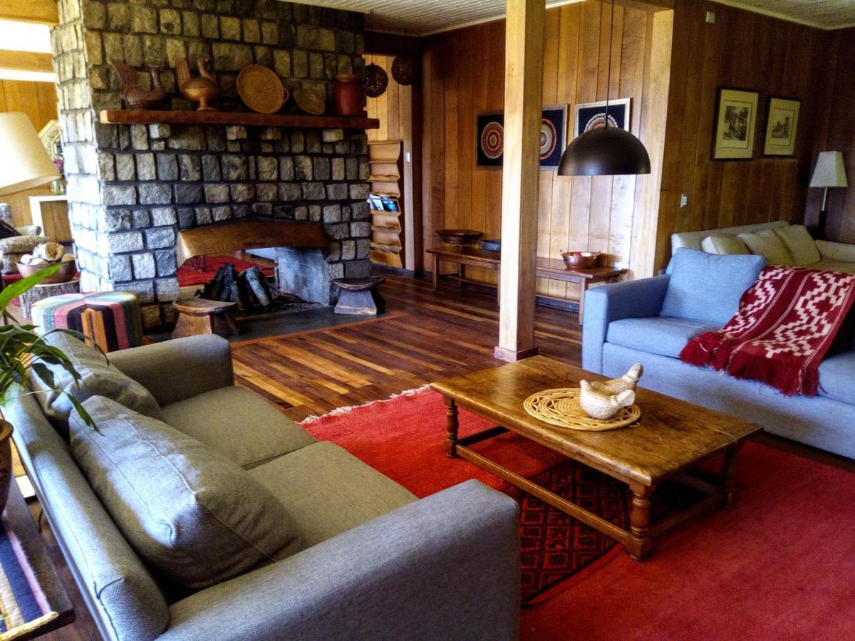 Hotel Y Cabanas El Parque Villarrica Esterno foto