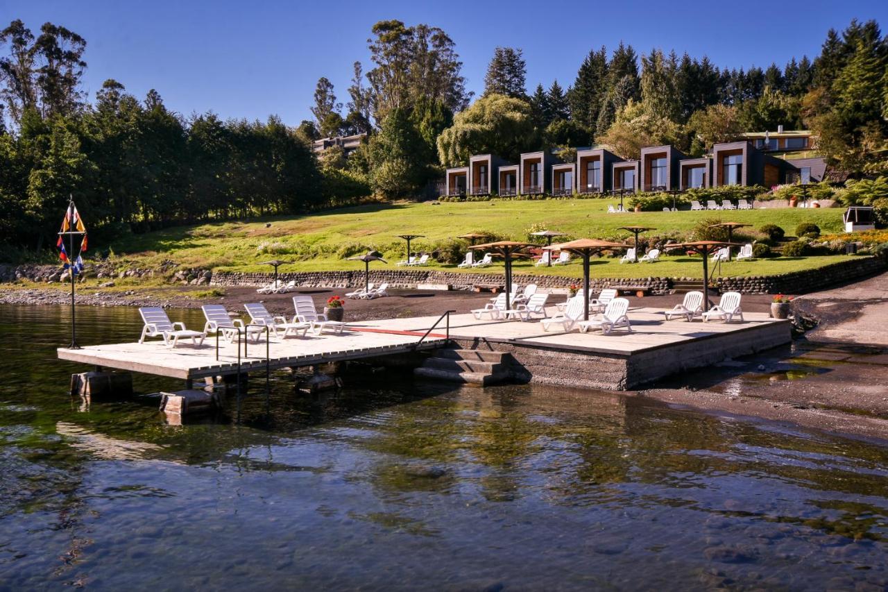 Hotel Y Cabanas El Parque Villarrica Esterno foto