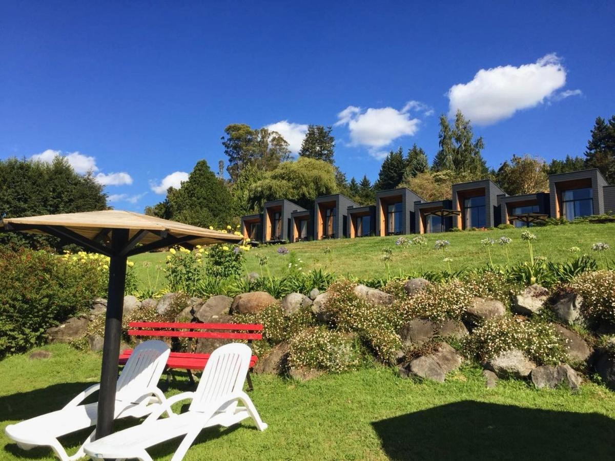 Hotel Y Cabanas El Parque Villarrica Esterno foto