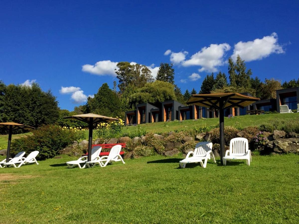 Hotel Y Cabanas El Parque Villarrica Esterno foto